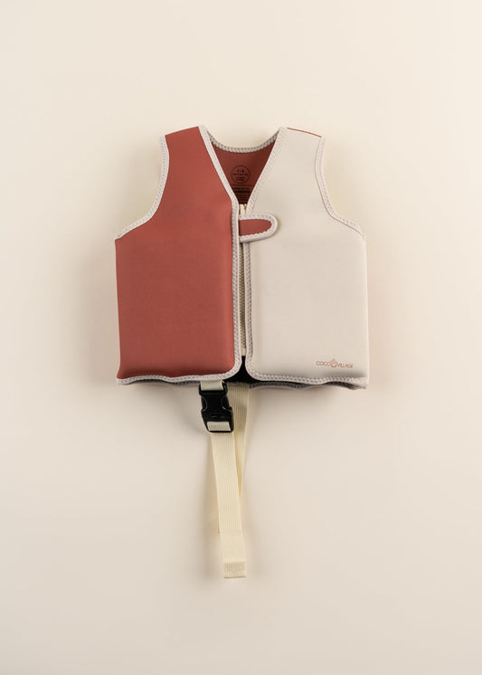 Neoprene Anti-UV Swim Training Vest - Argil