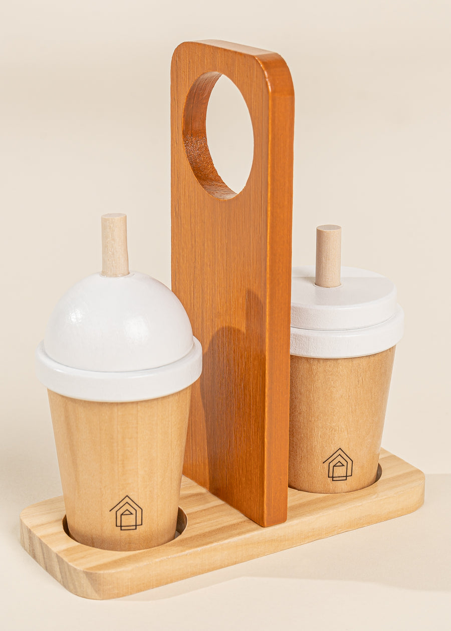 Wooden Coffee Maker Set - SEAFOAM & TERA
