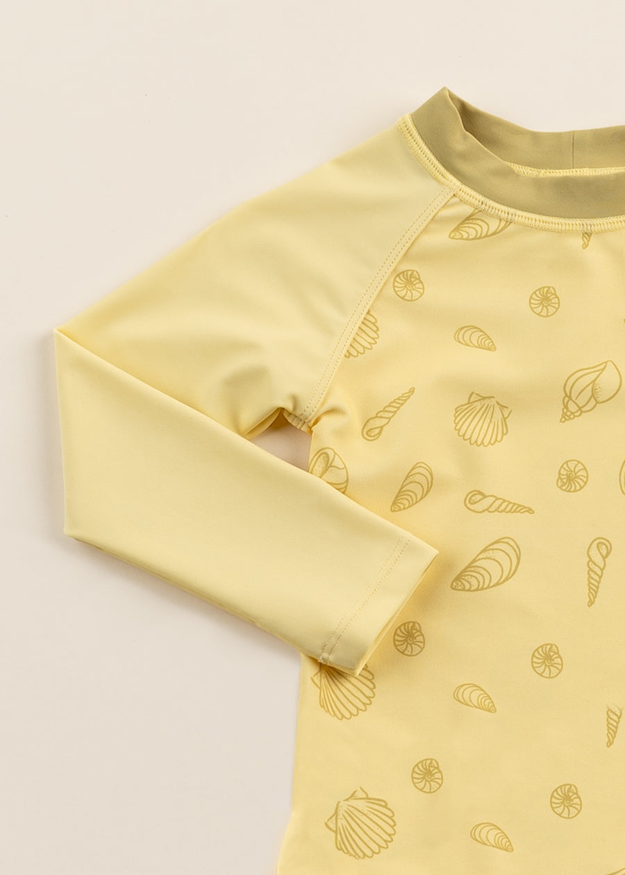 Recycled Nylon Anti-UV Rash Guard - Colada