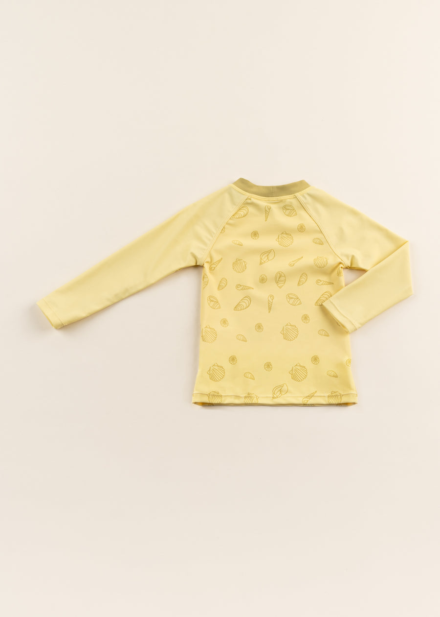 Recycled Nylon Anti-UV Rash Guard - Colada
