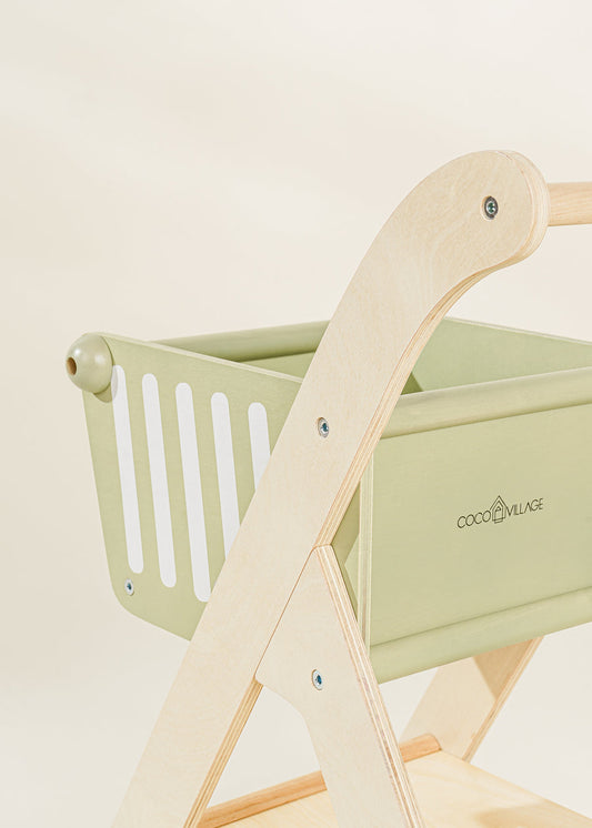 Wooden Shopping Cart