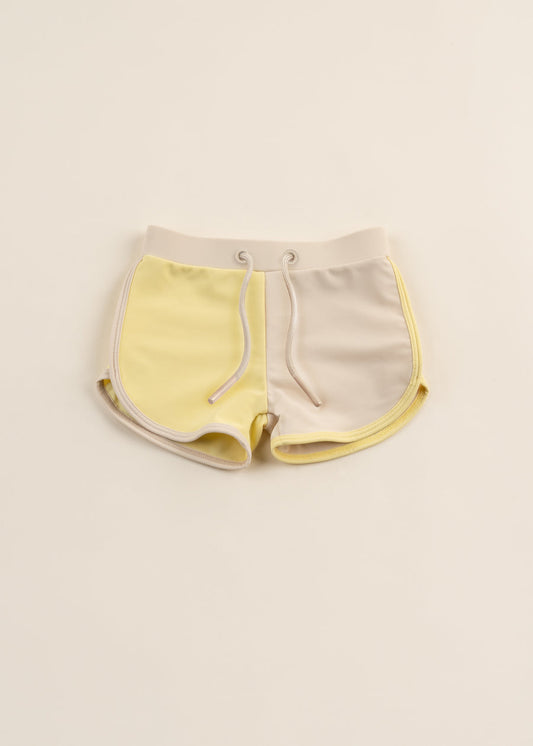 Recycled Nylon Anti-UV Swim Shorts - Colada (Toddler)