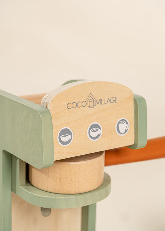 Wooden Coffee Maker Set - SEAFOAM & TERA