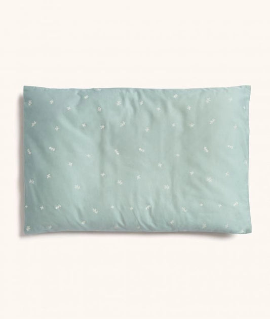 Toddler pillow with case - Sage