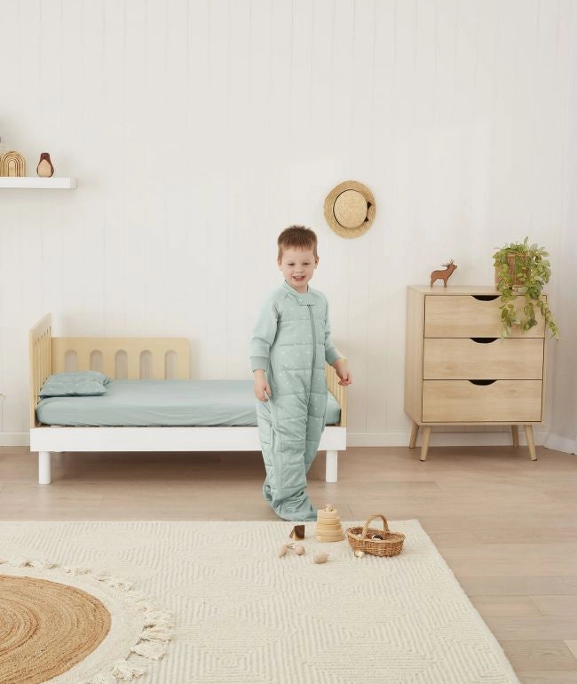 Toddler pillow with case - Sage