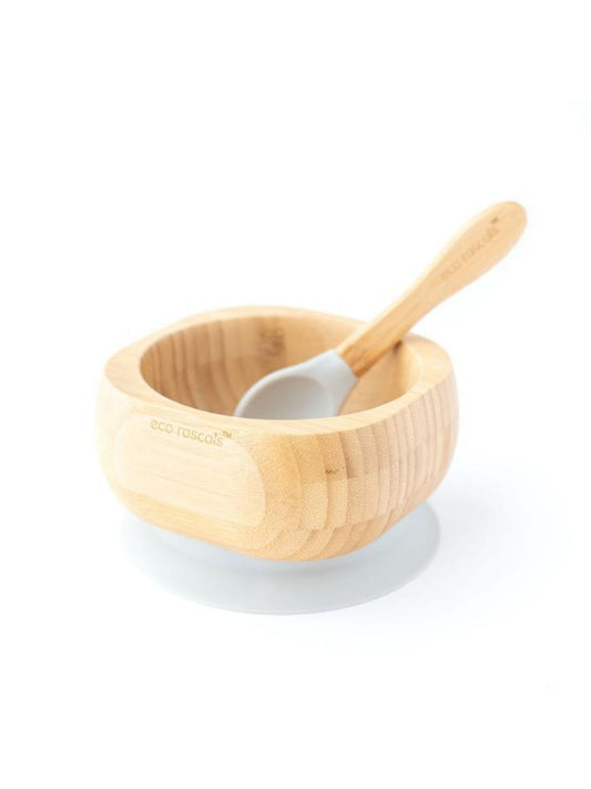 Bowl & Spoon (Grey)