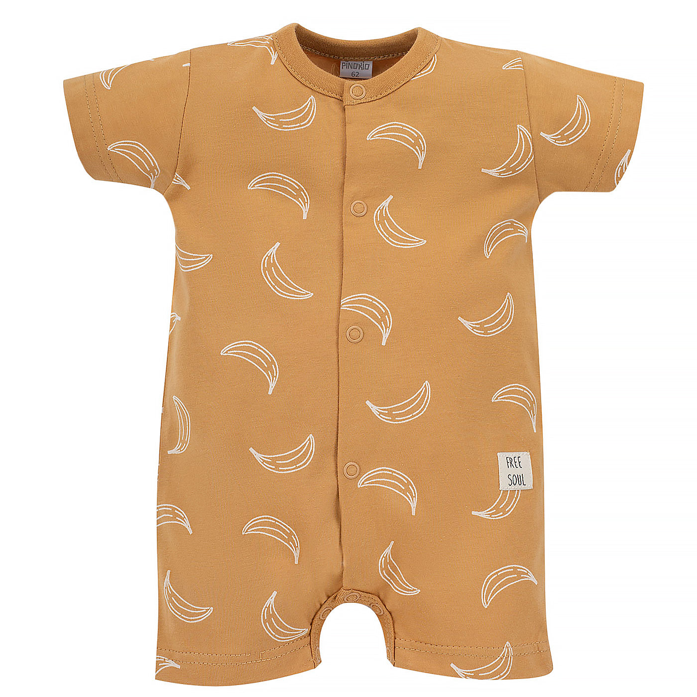 Free soul romper - Banana
