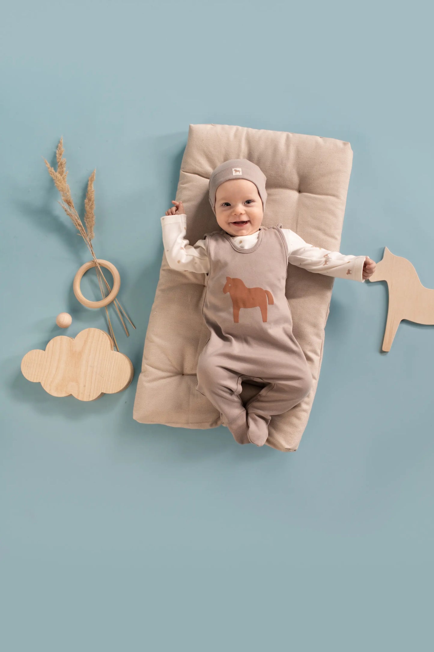 Organic Cotton - Pony footed jumper