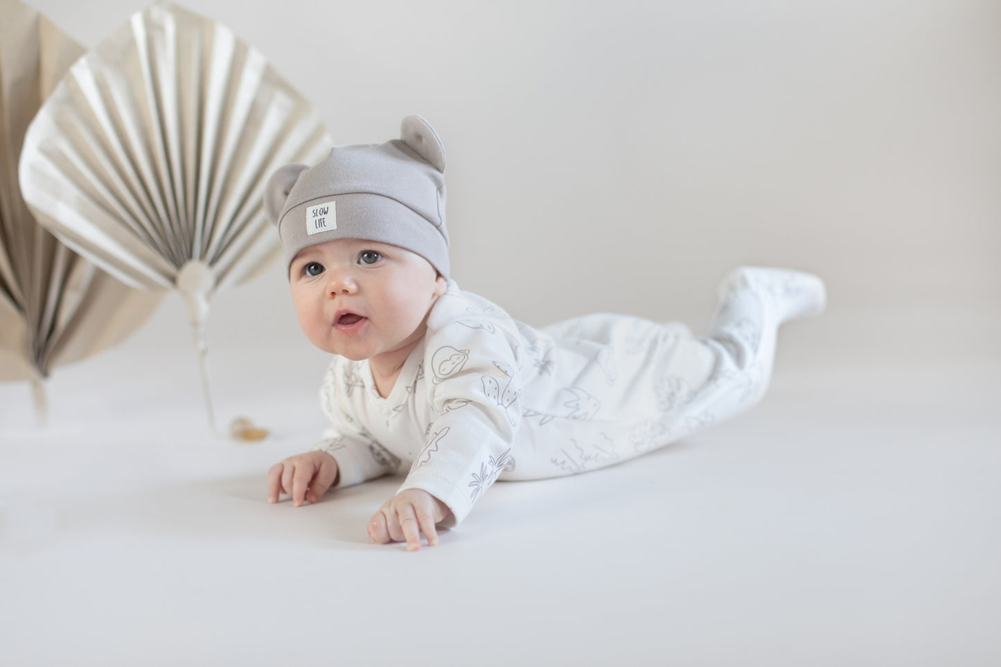 Slow life button pajamas