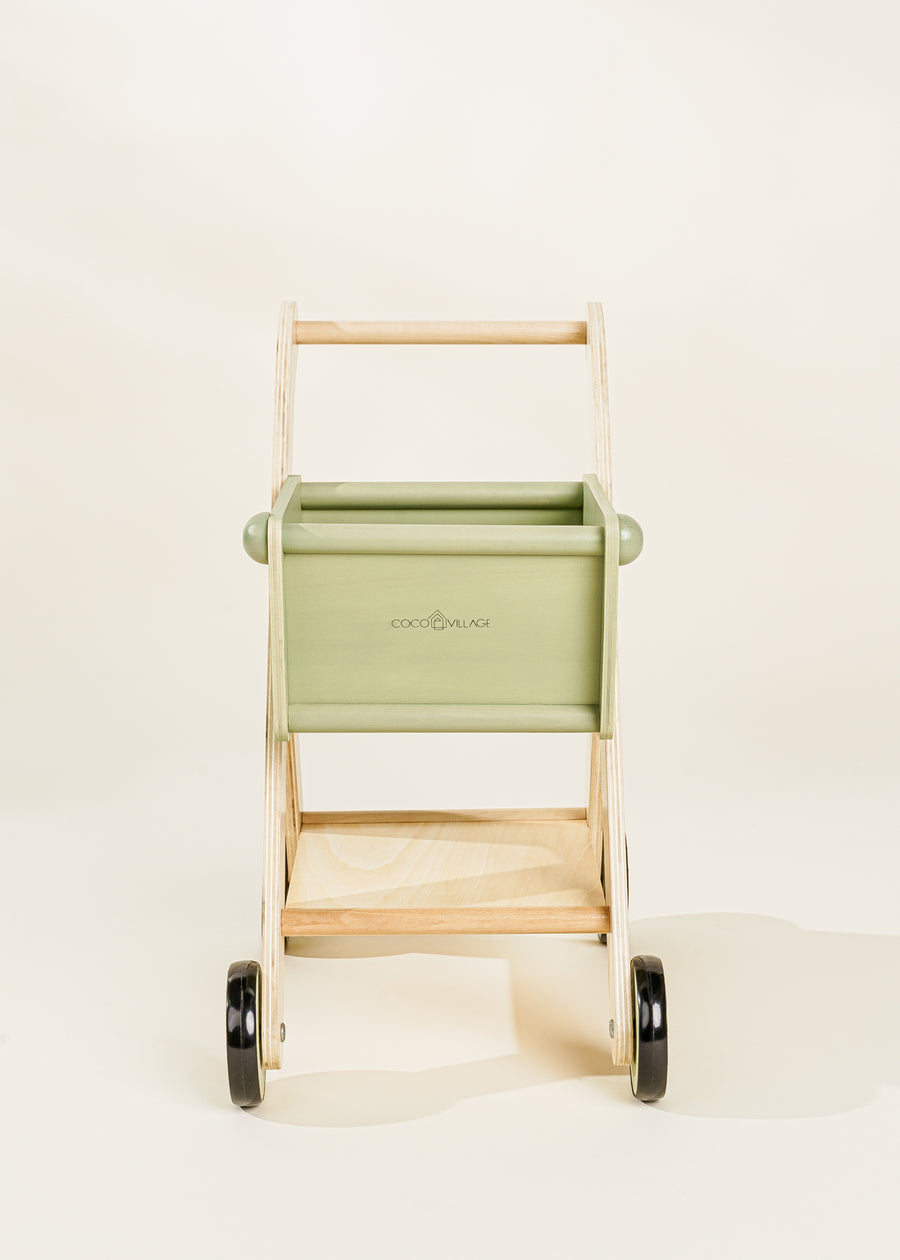 Wooden Shopping Cart