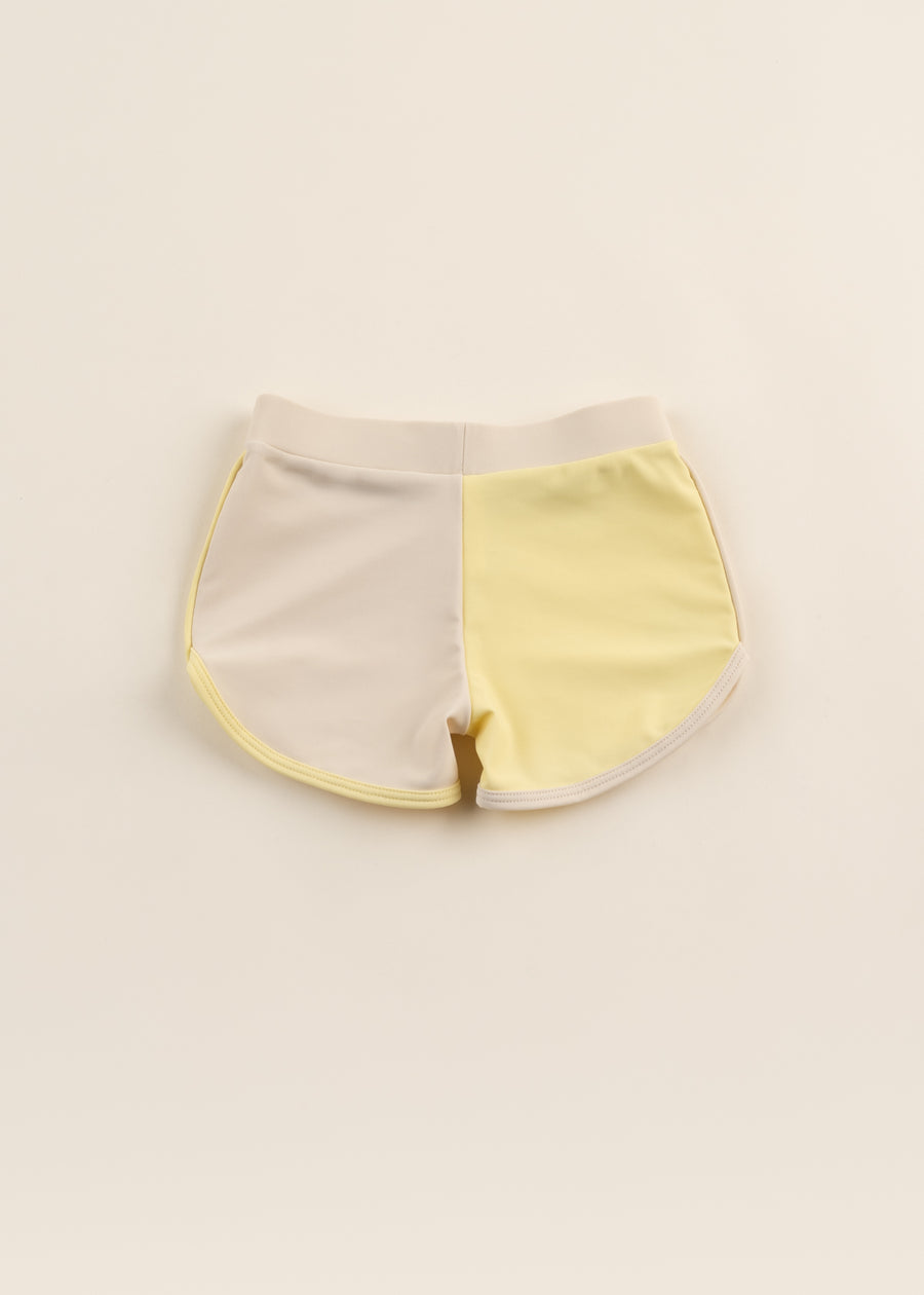 Recycled Nylon Anti-UV Swim Shorts - Colada (Toddler)