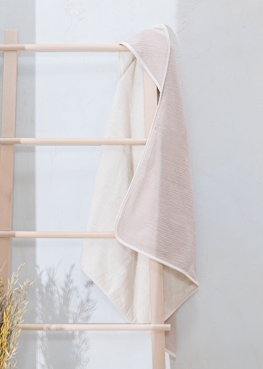 100% Organic Cotton Bath Towel Newborn - JASMIN