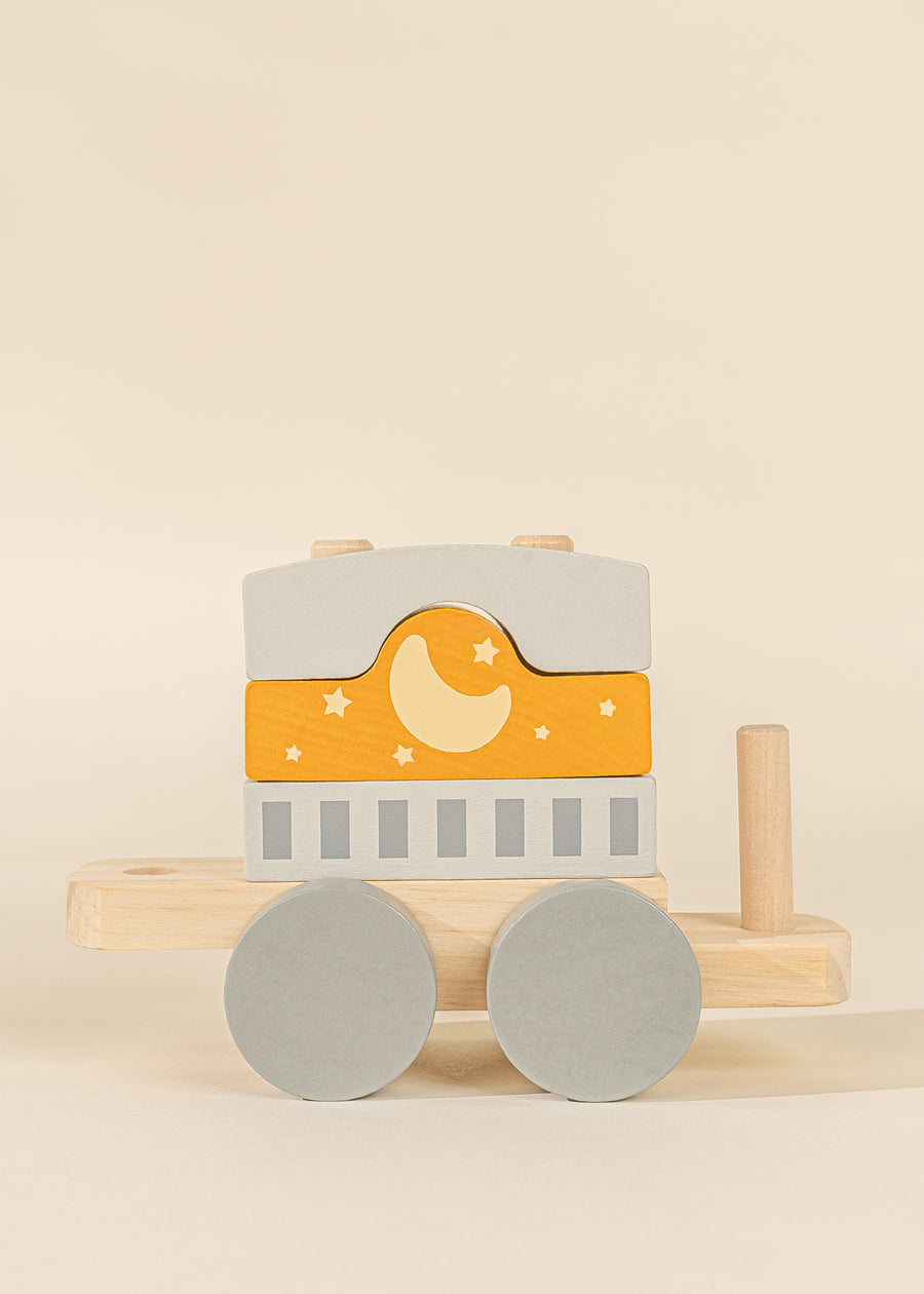 Wooden Stacking Train - CIRCUS