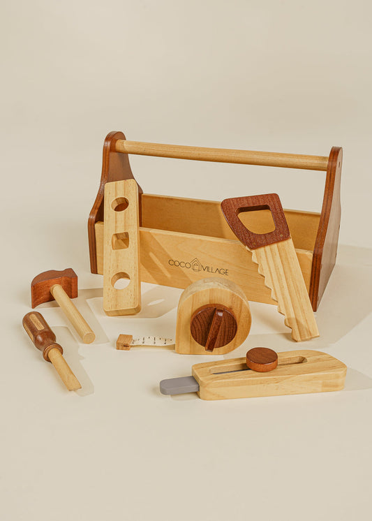 Wooden Tool Playset