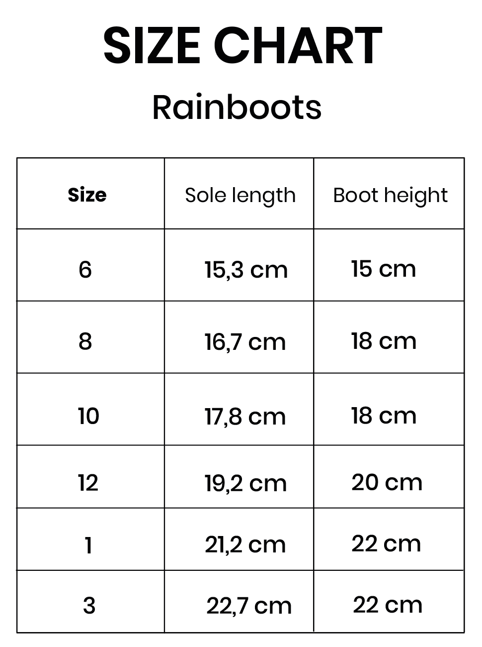 Fauve Rain Boots