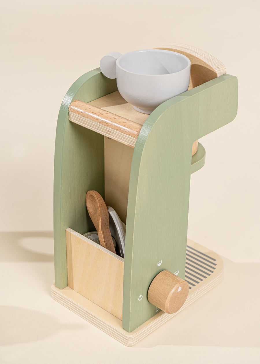 Wooden Coffee Maker Set - SEAFOAM & TERA