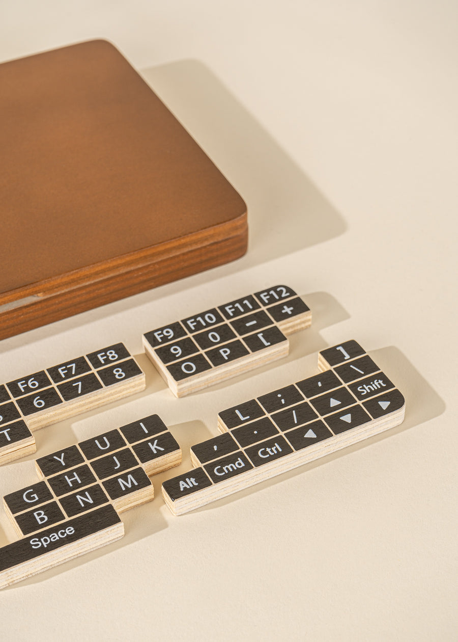 Wooden Toy Laptop