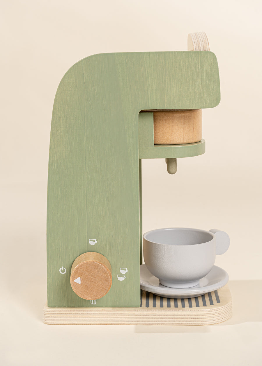 Wooden Coffee Maker Set - SEAFOAM & TERA