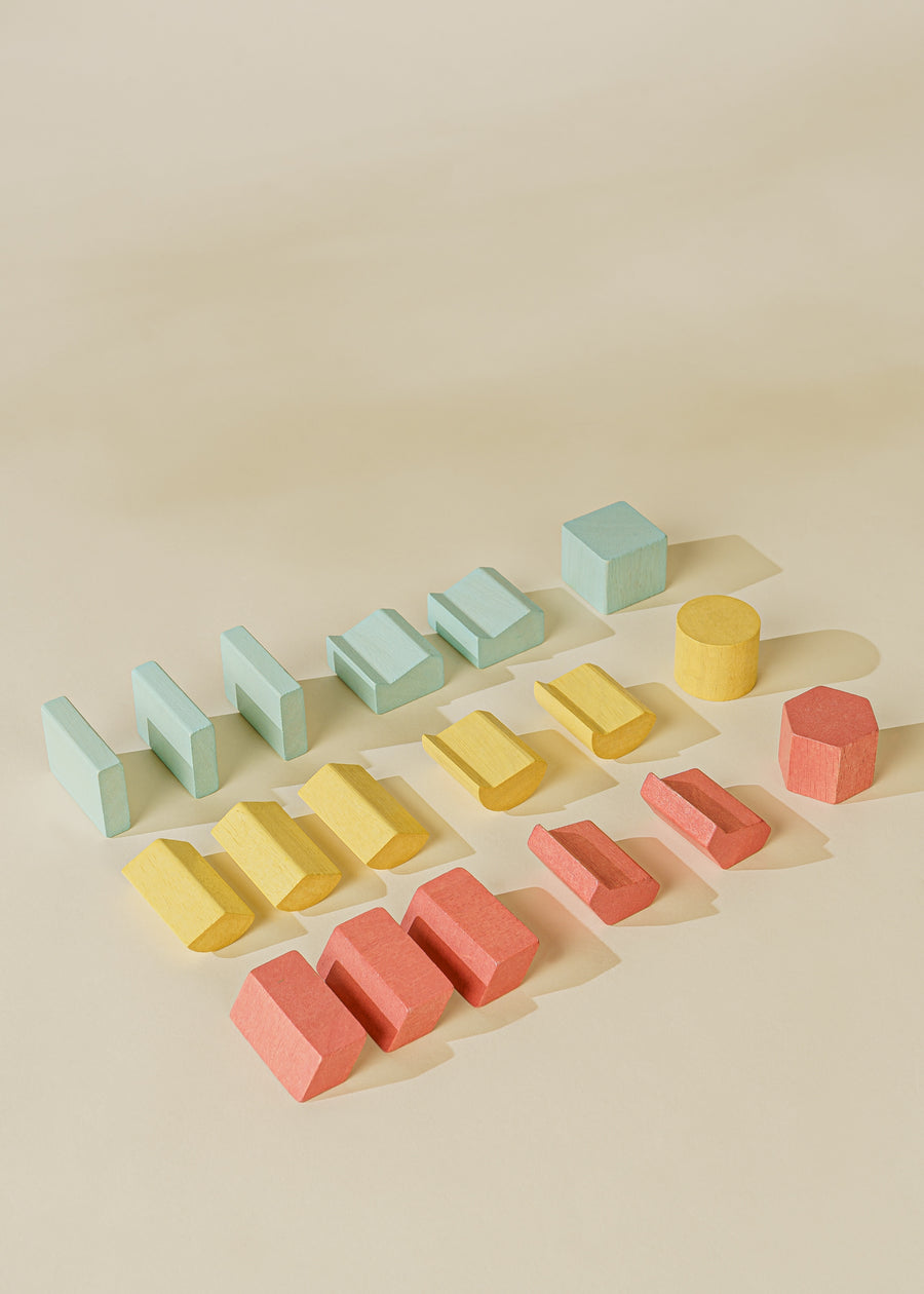 3D Wooden Shapes to Assemble