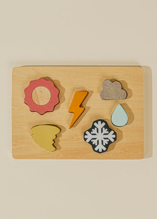 Wooden Puzzle - Weather