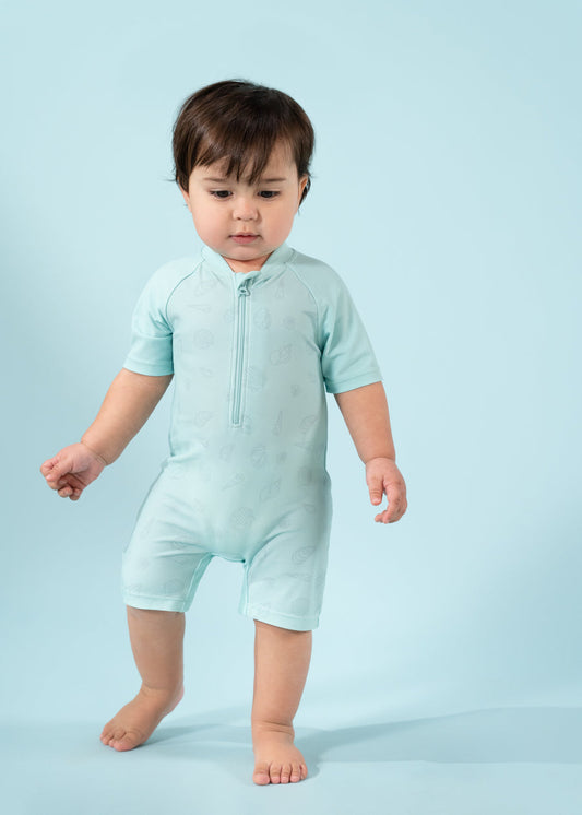 Recycled Nylon Anti-UV Beach Suit - Laguna (Infant)