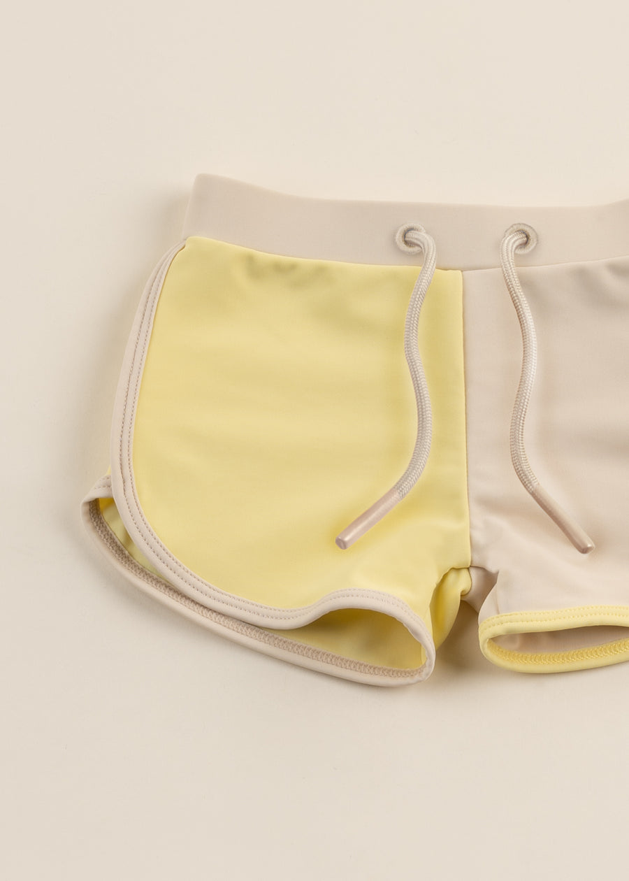 Recycled Nylon Anti-UV Swim Shorts - Colada (Infant)