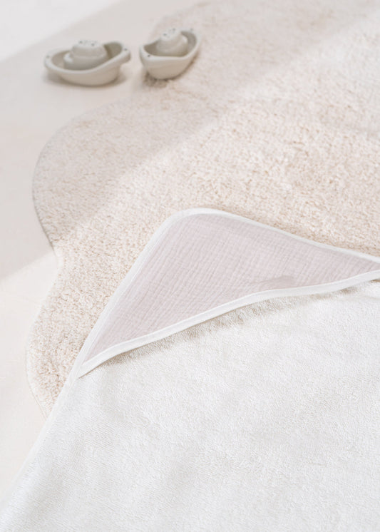 100% Organic Cotton Bath Towel Newborn - JASMIN