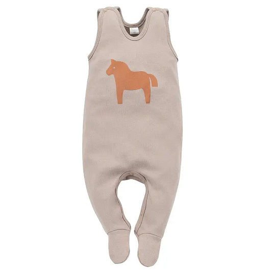 Organic Cotton - Pony footed jumper