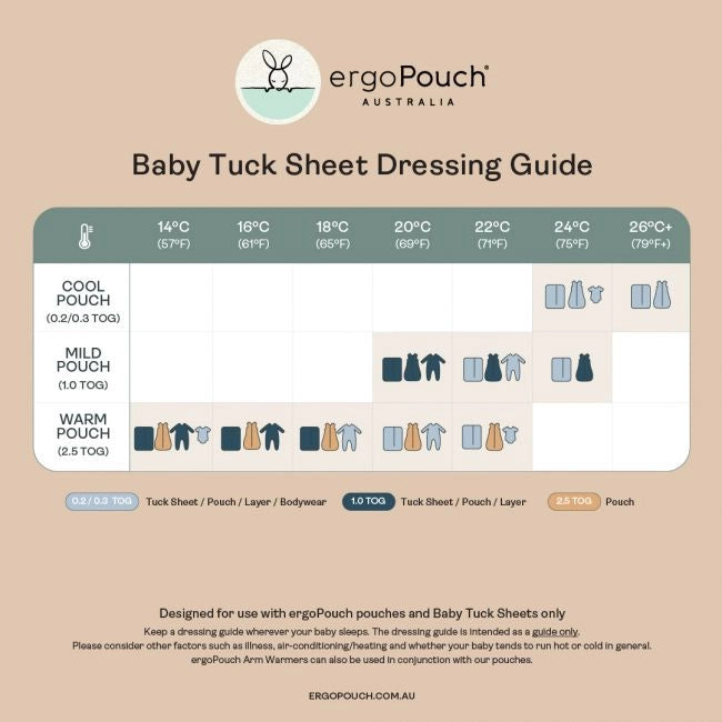 Baby Tuck Sheet - Bassinet/Cradle 0.2 TOG