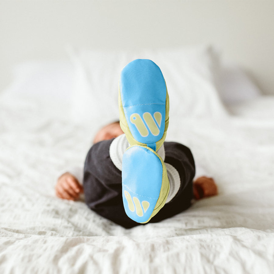 The newbie biodegradable baby shoes - Yellow