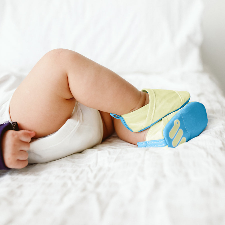 The newbie biodegradable baby shoes - Yellow